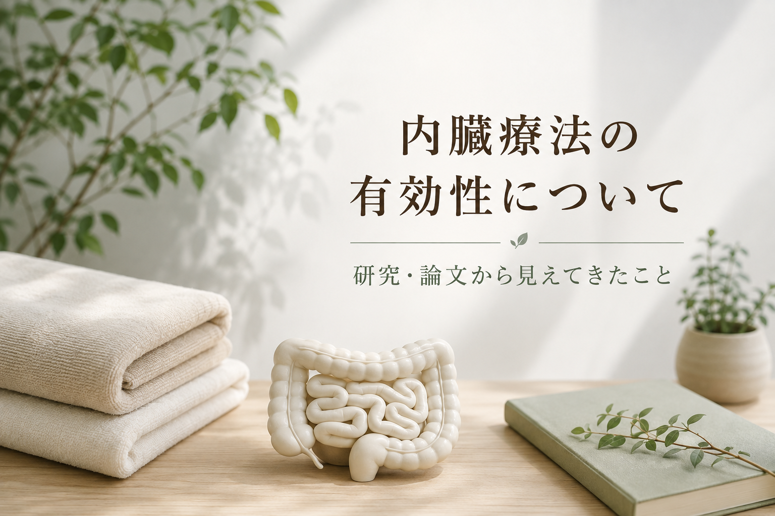 内臓療法の有効性について 研究・論文から見えてきたこと